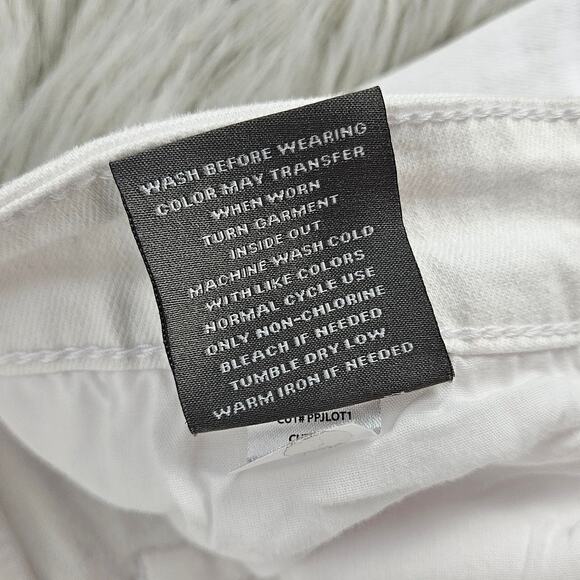 Torrid White Mid Rise Mid Shorts Size 20 Vintage Stretch Denim Cotton Blend - Picture 7 of 11